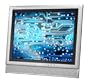 Sharp LC-15E1U 15-Inch AQUOS LCD Flat-Panel TV, Silver