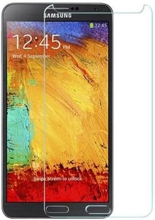 XYUN 2.5D Screenmate Real Tempered Glass 9H Hardness Premium Screen Protector with Rounded Edges &amp; Oleophobic Coating for Samsung Galaxy Note 3 Note III N9000 (0.4mm) - 1 Pack - Retail Packaging