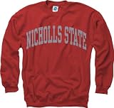 Nicholls State Colonels Red Arch Crewneck Sweatshirt