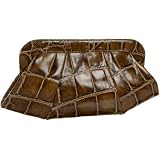 Lauren Merkin Tatum Croc-Embossed Clutch