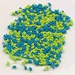 Fish Cake Decorations - Assorted Colors DOLPHINS EDIBLE Candy Confetti Sprinkles for Cakes, Cupcakes & Cookies