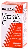 HealthAid Vitamin C 1000mg - Chewable - 100 Tablets