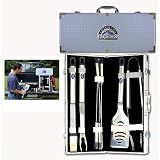 Colorado Rockies MLB Barbeque Utensil Set w/Case (8 Pc.)