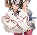 MG Collection Alvery Ruffles Double Handle Statement Tote Purse, White, One Size