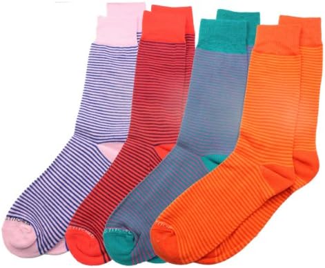 Unsimply Stitched Multi-Color Thin Stripe Socks
