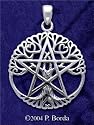 Cut Out Tree Pentacle