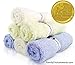 MUMSON Luxury SOFT Baby Bath Washcloths, Family Choice Awards Winner and Baby Maternity Top Chocie Award winner 6 Pack 10
