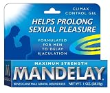 Mandelay Climax Control Gel. Prolong Sexual Pleasure., 1 ounce Boxes Mandelay Climax Control Gel. Prolong Sexual Pleasure., 1 ounce Boxes