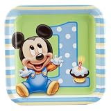 Mickey's 1st Birthday Dessert (8 count)