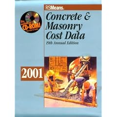 Concrete & Masonry Cost Data, 2001 (Means Concrete & Masonry Cost Data, 2001)