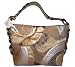 Coach Mosaic Patchwork Carly Sac Shoulder Handbag Purse Tote 14005 Gold