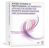 Eigenschaften Adobe  / Adobe Acrobat 8 Professional Upsell von Adobe Acrobat Standard (Versionen 5, 6 und 7) deutsch