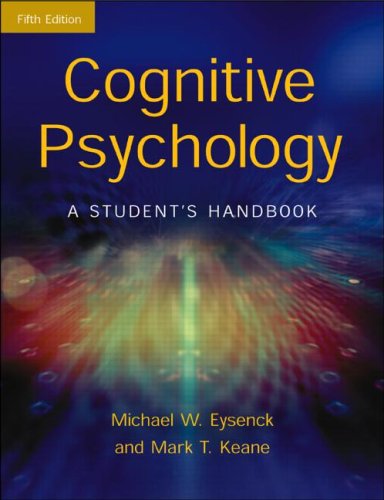 City Travel Guides Discounted  Books : Cognitive Psychology: A Student's Handbook (5th Edition): A Student's Handbook