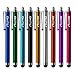 Sty-HD 17 pcs Colorful 3 Styles Capacitive
Stylus/Styli Touch Screen Cellphone Tablet
Pen for iPhone 4 4s 3 3Gs iPod Touch iPad
2 Motorola Xoom, Samsung Galaxy,
BlackBerry Playbook AMM0101US, Barnes
and Noble Nook Color, Droid Bionic