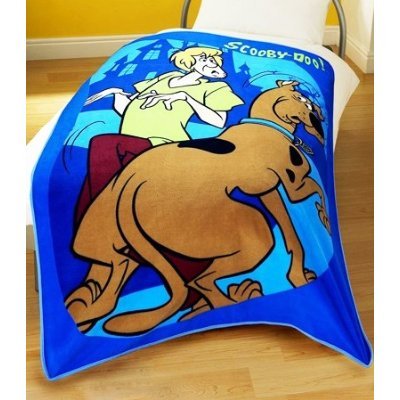Scooby Doo Fleece Blanket Throw - Soft Feel