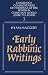Early Rabbinic Writings (Cambridge Commentaries on Writings of the Jewish and Christian World)