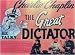 The Great Dictator (Charlie Chaplin) Movie Poster Print - 27 X 38