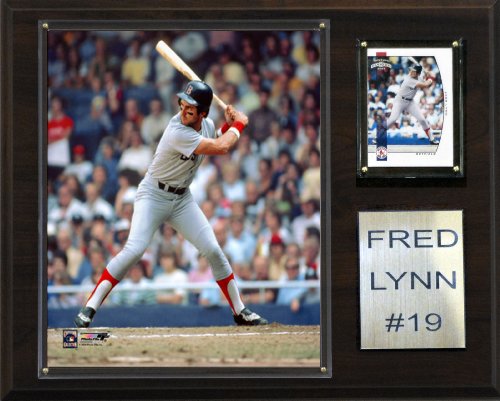 MLB Fred Lynn Boston Red Sox Player Plaque