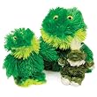 KONG Sitting Frog Dog Toy, Medium, Green KONG Sitting Frog Dog Toy, Medium, Green