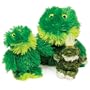 KONG Sitting Frog Dog Toy, Small, Green