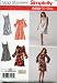 Simplicity Sewing Pattern 3532 Misses'/Miss Petite Pullover Dresses in Two Lengths Sizes 16, 18, 20,