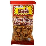 El Sabroso Pork Rinds, Hot & Spicy, 4-Ounce Units (Pack of 12)