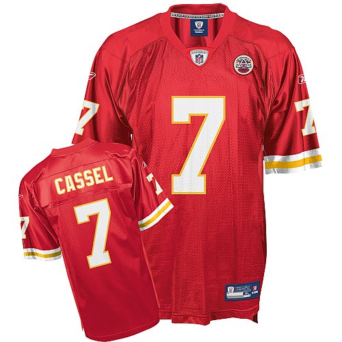Reebok Kansas City Chiefs Matt Cassel Replica Jersey Medium