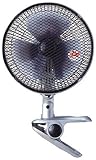 YAMAZEN 18cmクリップ扇 (固定式)メタリックシルバー C-A182-MS