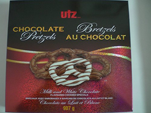 Utz Chocolate Pretzels Milk & White Chocolate 907g