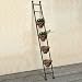 BLUMENLEITER BLUMENTREPPE PFLANZTREPPE EISEN 150CM
