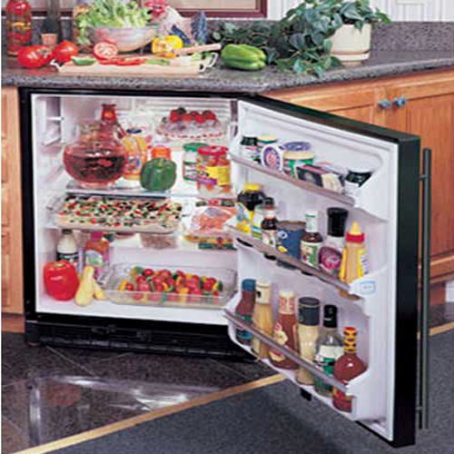 Built In Refrigerators:Marvel 61ARWWFR 6.1 Cu. Ft. White Built-In Undercounter Refrigerator Images