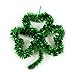 St. Patricks Day Tinsel Shamrock Wall Decoration by Greenbrier
