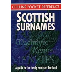 Scottish Surnames (Collins Pocket Reference)