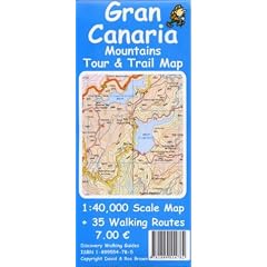Gran Canaria Mountains Tour and Trail Map (Tour & Trail Maps)