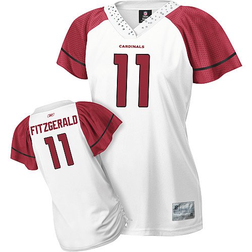 Reebok Arizona Cardinals Larry Fitzgerald Women's Field Flirt Fashion Jersey Small