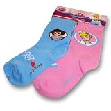 Girl's Disney Princess Crew Socks - Set of Two Pairs