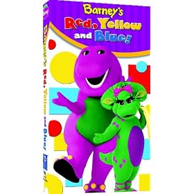 Barney - Red, Yellow and Blue [VHS]