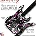 Abstract 02 Pink Skin by WraptorSkinz TM fits PS2 Guitar Hero II ( 2 ) Kramer Guitar Controllers (GUITAR NOT INCLUDED)