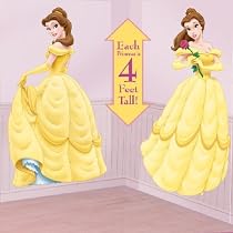 Disney Princess Belle 50in Scene Setter Add-Ons 2ct