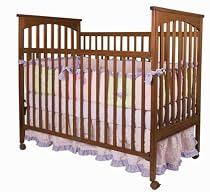 Bassettbaby Mission Crib - Cherry