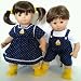 MATCHING BITTY TWINS NAVY POLKA DOT SAILBOAT SET - 3 pcs in ALL - Fits American Girl 15" Bitty Twins BOY & GIRL MATCHING BITTY TWINS NAVY POLKA DOT SAILBOAT SET - 3 pcs in ALL - Fits American Girl 15" Bitty Twins BOY & GIRL
