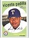 2008 Topps Heritage High Number #554 Vicente Padilla - Texas Rangers (Baseball Cards)