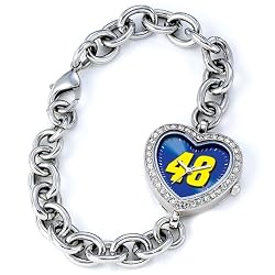 Game Time Women's NAS-HEA-JOH Jimmie Johnson Heart Watch