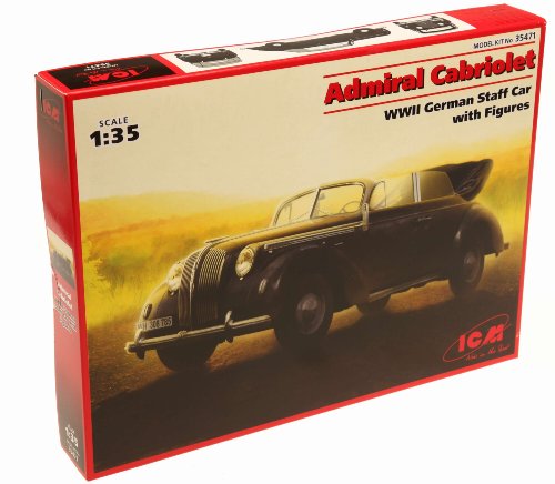 ICM 35471 - Admiral Cabriolet WWII German Staff Car Preisvergleich