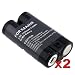 Everydaysource [2 Pack Valued Combo] - Compatible With KODAK KAA2HR Ni-MH Battery