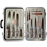 Victorinox 46051 14-Piece Executive Knife Set with Rosewood Handles