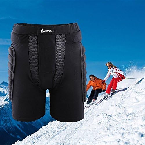 Roller Skating For Hip Protectors Adult Children's Hockey Pants f_o217 Black XL
