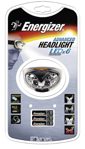 Energizer Kopflampe Advanced, rot/schwarz/grau, 721900 Preisvergleich