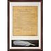 Presidents' Day Sale 50%. The Bill of Rights. High Quality Replica of Historical document. Genuine Parchment & Quill. Framed and Matted