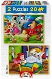 Educa Classic Tales Puzzles Puss N Boots & Little Red Riding Hood
